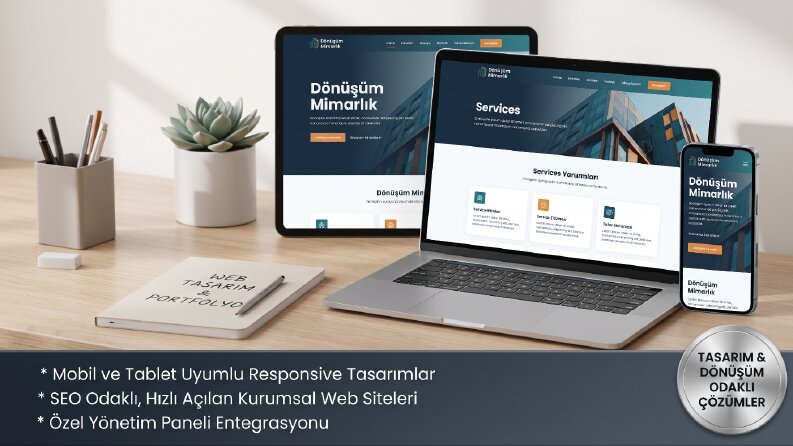 Mobil Uyumlu, SEO Odaklı ve Hızlı Kurumsal Web Sitesi