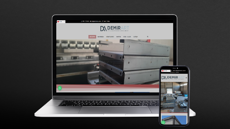 Demirart Kurumsal Web sitesi