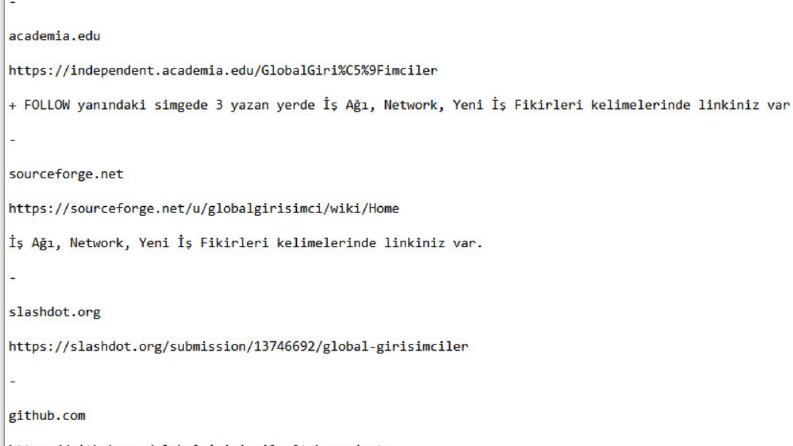 Kaliteli Backlink