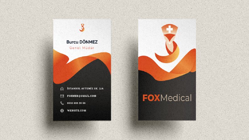 Fox Medical - Kartvizit Tasarımı