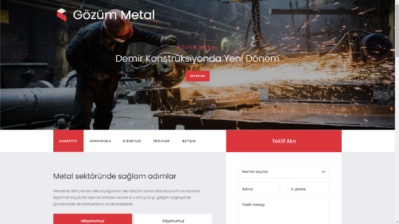 Kurumsal Web Sitesi