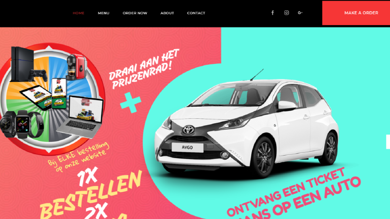 Pizzacı Websitesi Anahtar Teslim