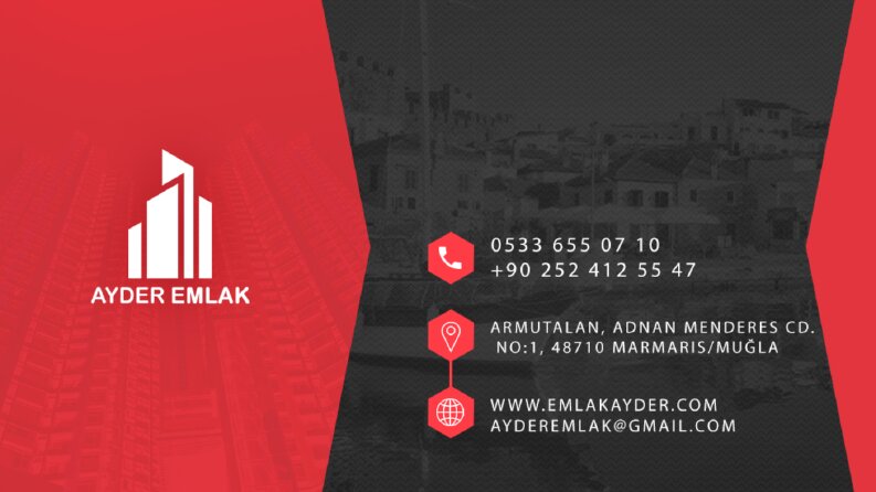 Ayder Emlak Kartvizit Tasarımı
