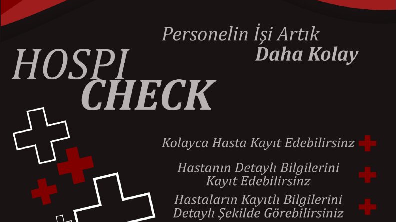 HospiCheck - Tanıtım Broşürü Tasarımı