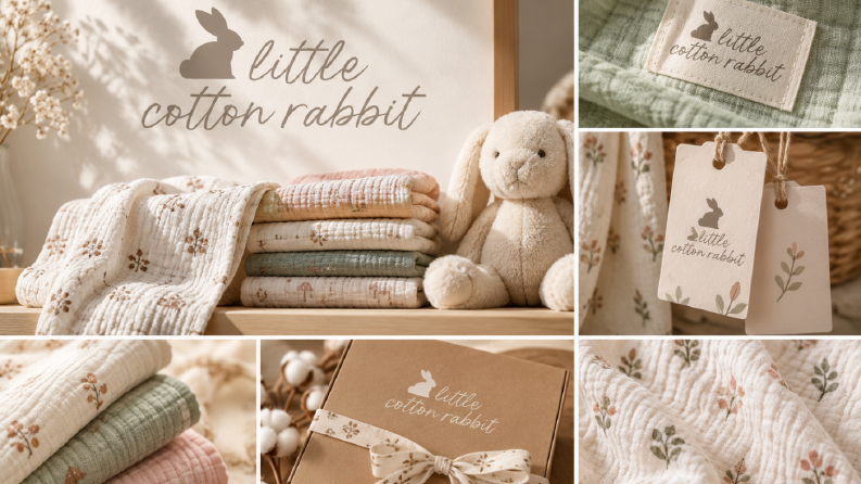 Little Cotton Rabbit - Logo 