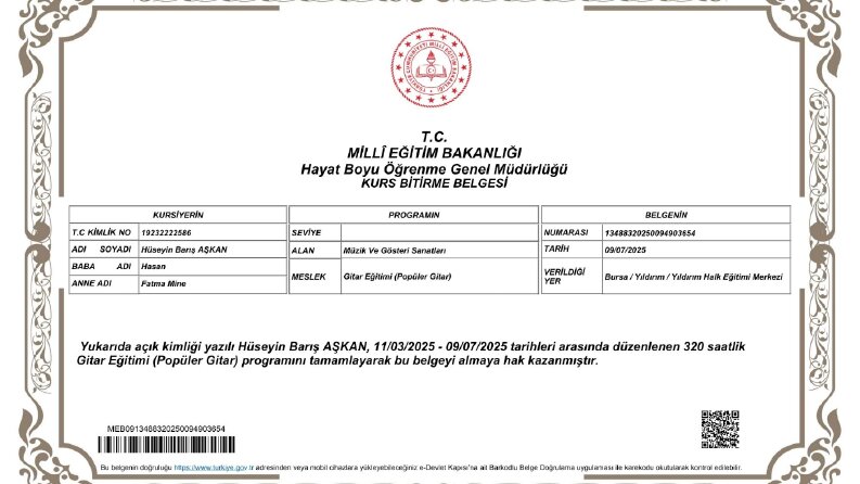 Gitar Yolculuğunuz Burada Başlıyor