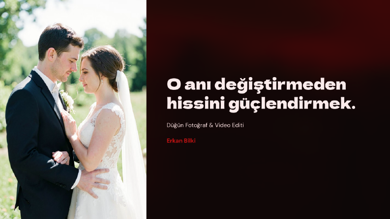Düğün Fotoğraf ve Video Editi Nasıl Yapıyorum