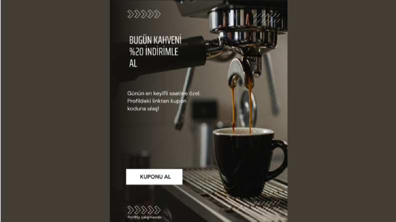 Kahve & Kafe Sektörü İçin Kreatif Sosyal Medya Tasarımları