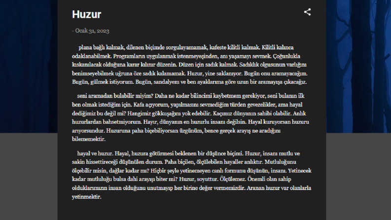 DENEME YAZARLIĞI!
