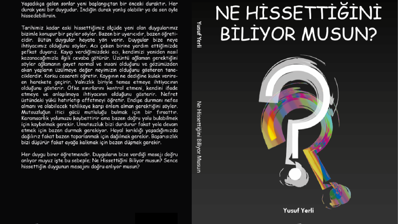 Ne Hissetiğini Biliyor Musun - Kapak ve Mizanpaj 