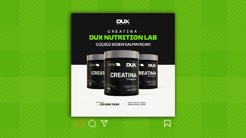 Sporcu Besini - Sosyal Medya Tasarımı