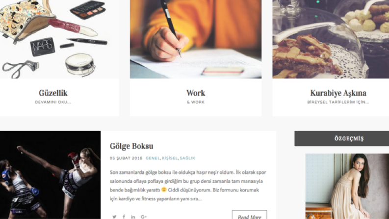Blog Sayfam