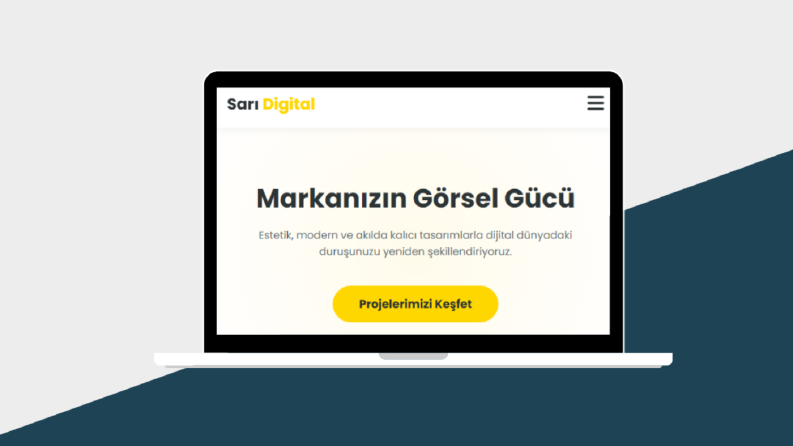 Sarı Digital - Kurumsal Portfolyo Platformu