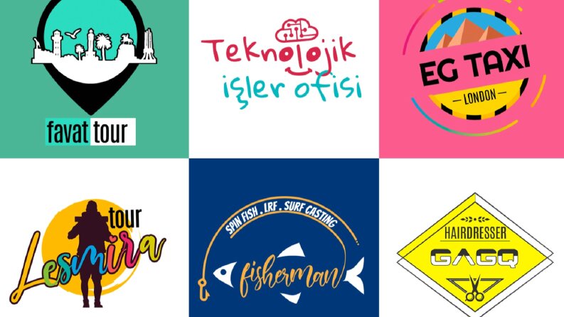 Farklı Sektörler Firmalar İçin Oluşturduğum Logolar
