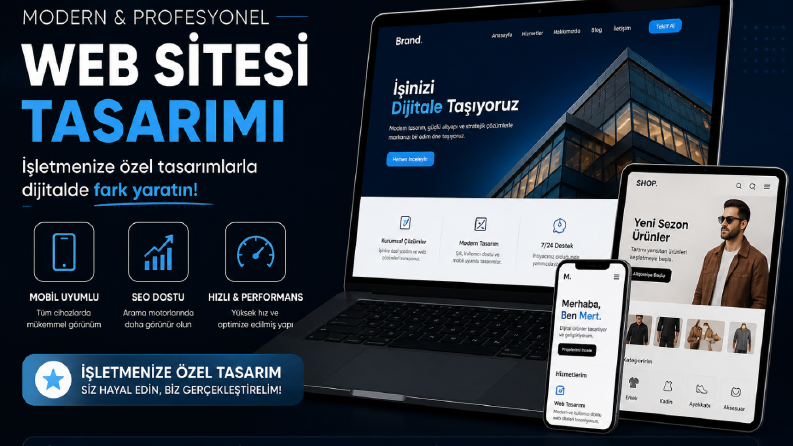 İşletmenize Özel Web Sitesi Tasarımı