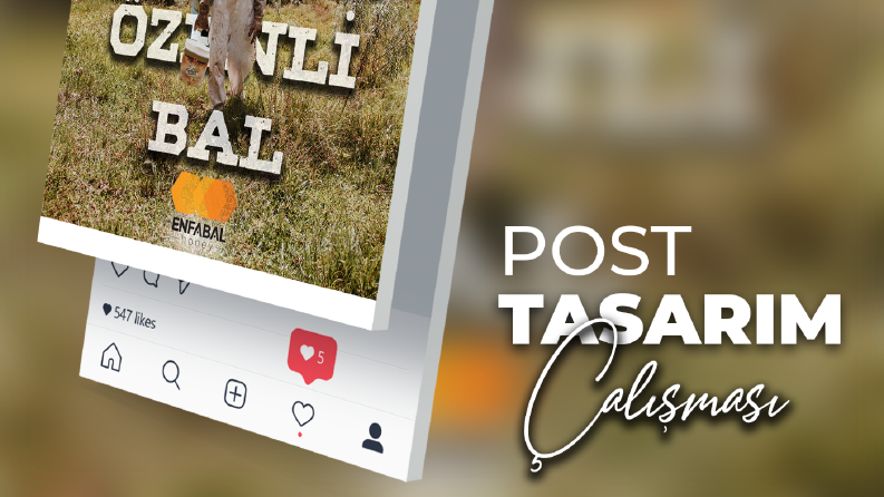 Sosyal Medya Post Çalışması