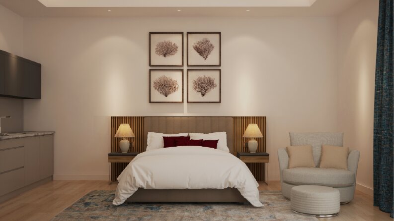 Apart Hotel Room Design