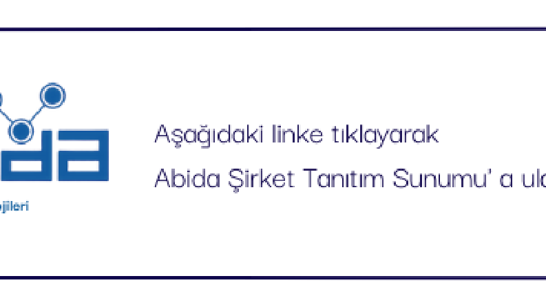 Abida - Mail bilgilendirme banner