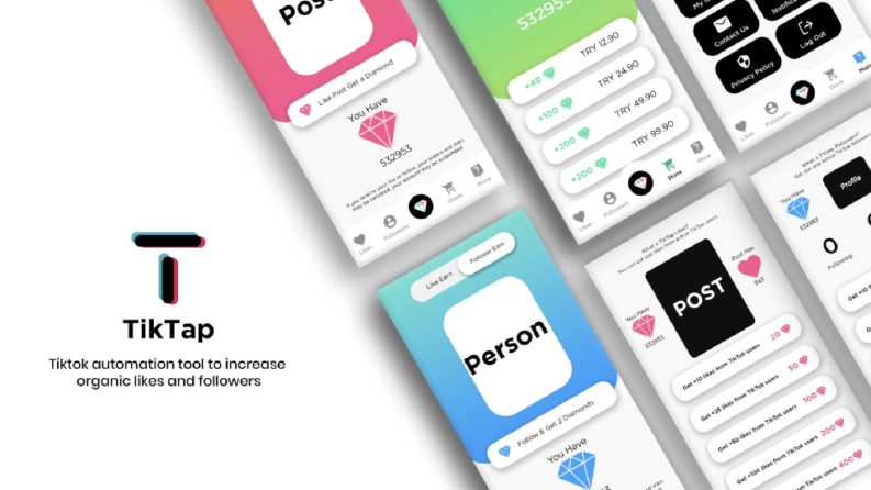 Tiktap - Mobile UI/UX Design - Mobile Store View