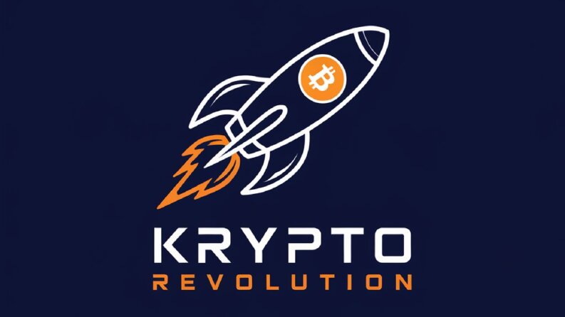 Krypto Revolution için yaptığım logo çalışması