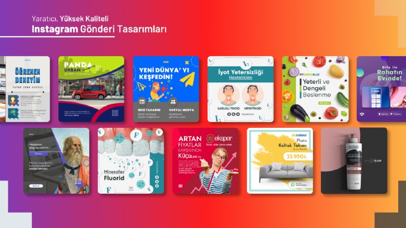 Sosyal Medya Gönderi Tasarımları