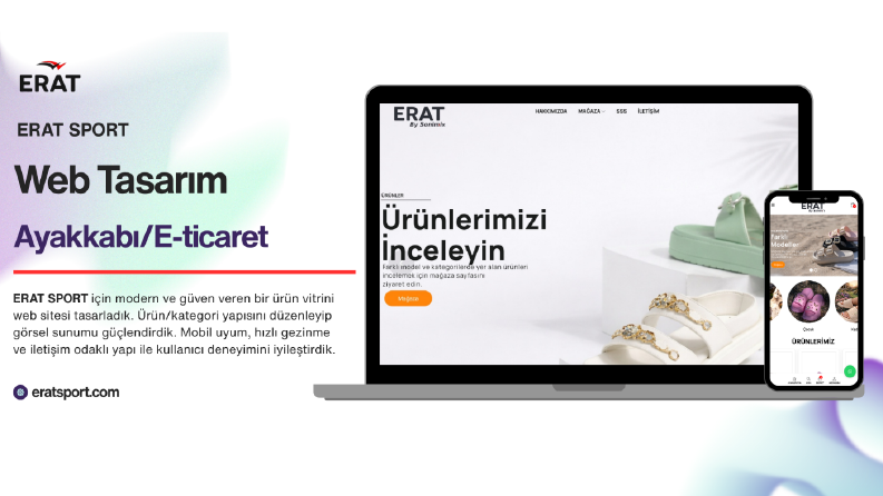 ERAT SPORT -  E-Ticaret & Vitrin