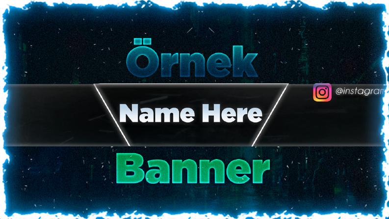 Örnek banner tasarımı