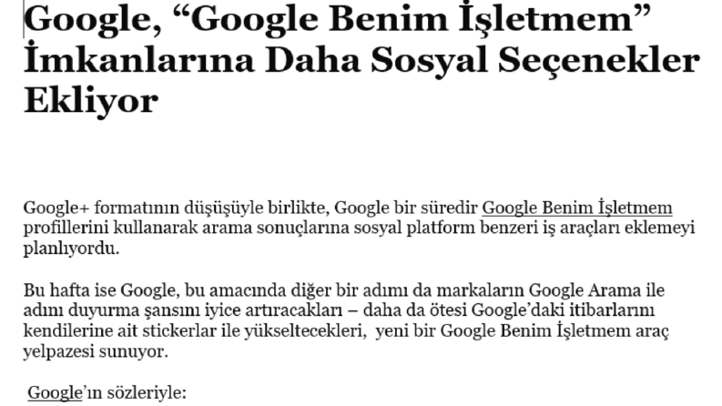 Çeviri örneklerim