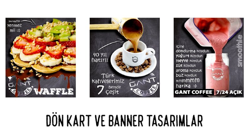 ETKİLEYİCİ SOSYAL MEDYA BANNERLARI & DÖN KARTLAR & AFİŞLER