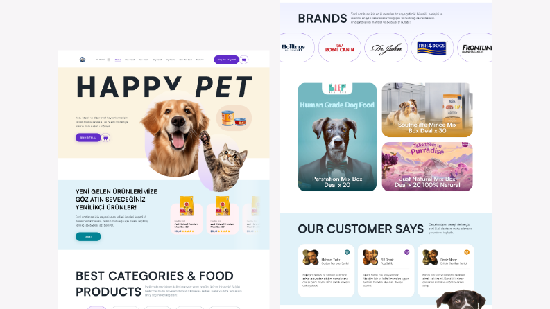 Landing Page UI/UX Design