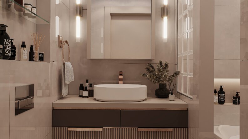 Banyo Yenileme 3D Tasarım