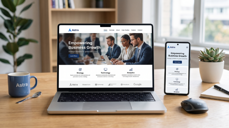 Astra Pazarlama Firması Web uygulama çalışması