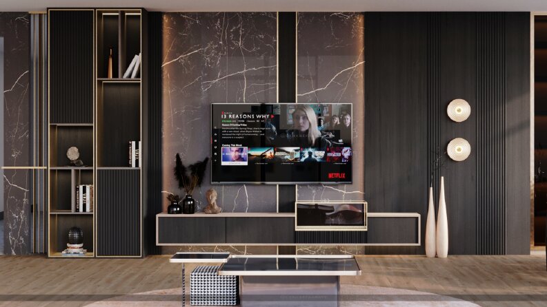 MODERN TV ÜNİTESİ 