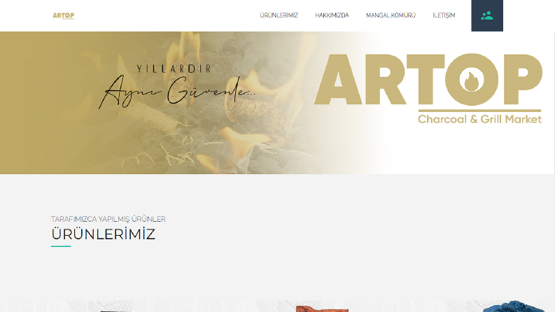 Artop Madencilik – Kurumsal Web Sitesi Tasarımı
