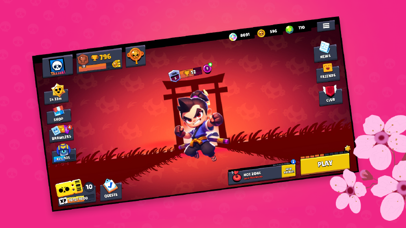 Brawl Stars - Arayüzü Tasarımı