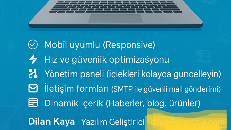 Web Tasarım, kodlama Geliştirme