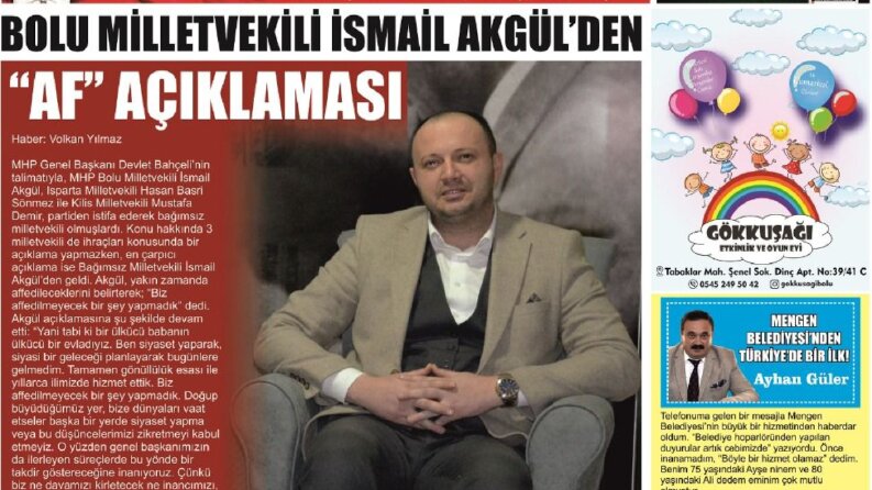 Boluhakimiyet- Gazete Tasarımı
