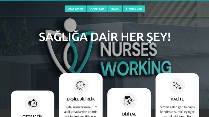 Nursesworking - Web Yazılım