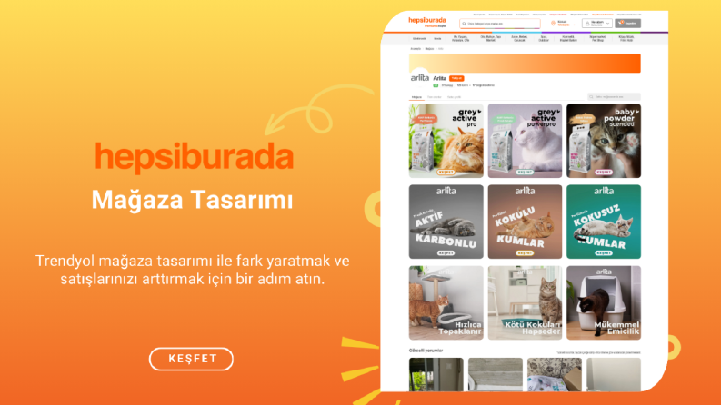 Hepsiburada Mağaza Tasarımı