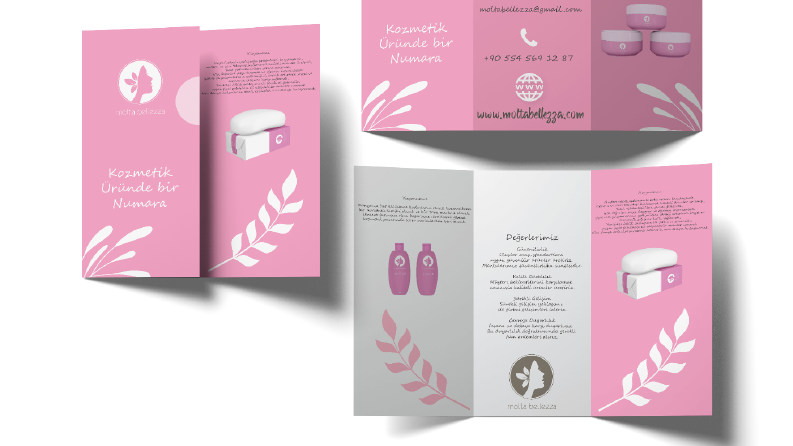 Broşür Katalog vs Tasarım çalışmalarım