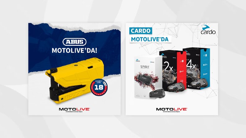 Motolive - Sosyal Medya Post Tasarımı