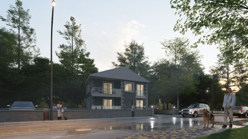 Villa I Dış Mekan Modelleme+Render