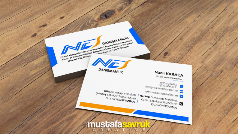 Kartvizit Tasarımlarım 