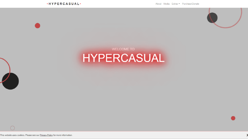 Hypercasual Mobile Web Sitesi