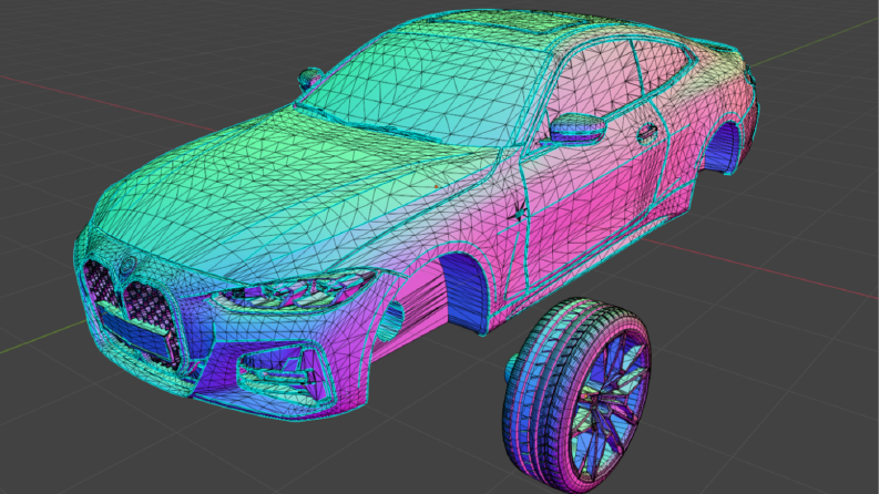 Referanstan Gerçeğe 3D Araç Modelleme