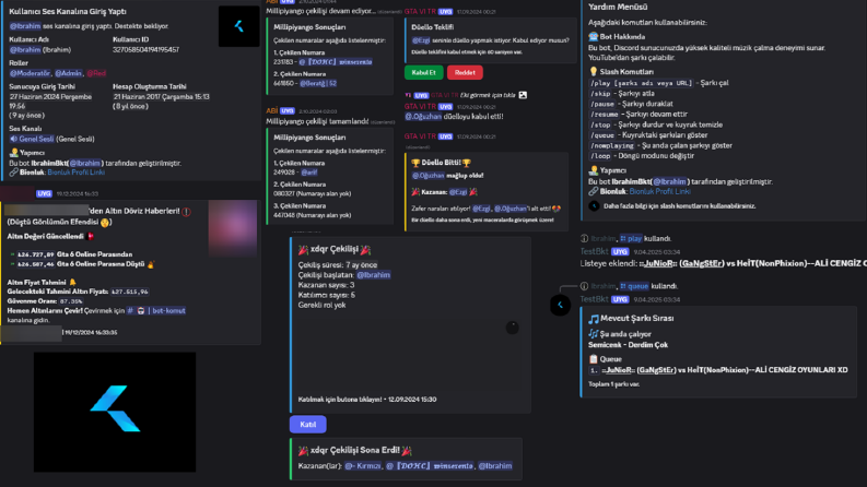 Discord Bot Projeler