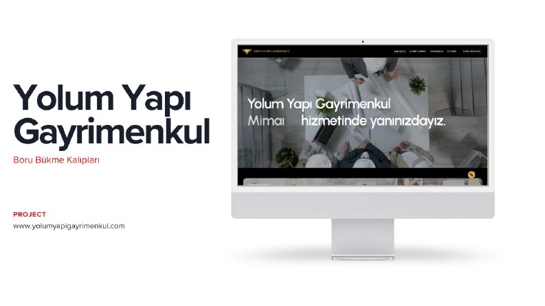Yolum Yapı Gayrimenkul Web Tasarım Çalışmamız