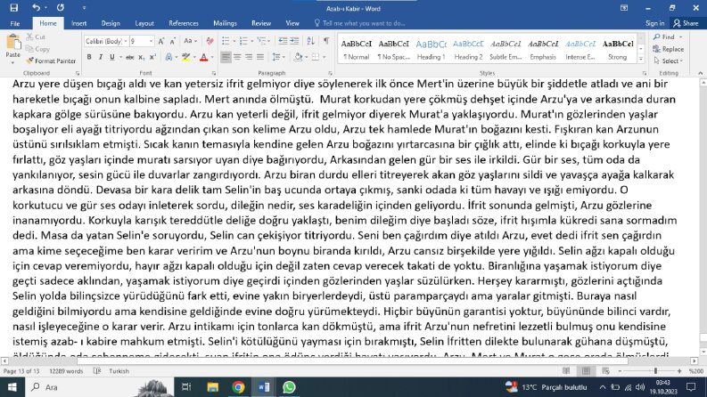 Her türde hikaye yazımı