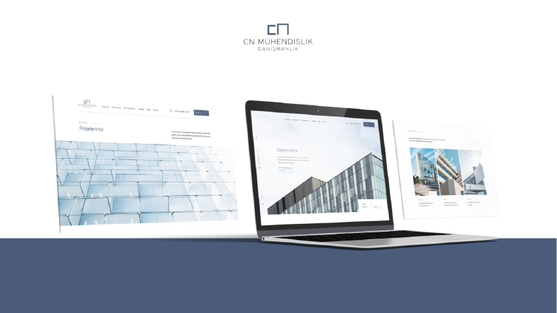 CN Mühendislik UI/UIX Web Design