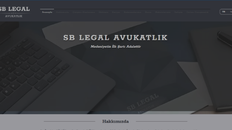 Profesyonel Avukatlık Sitesi: Modern & SEO Odaklı Çözüm